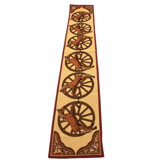 NWT Kinara Western Horse Table Runner - Picture 2 of 2